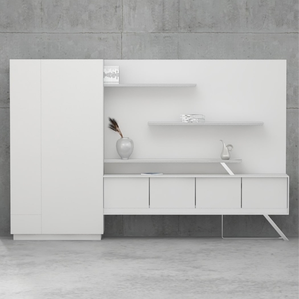 Tủ giám đốc gỗ công nghiệp tối giản, đa năng lưu trữ DKTGD76