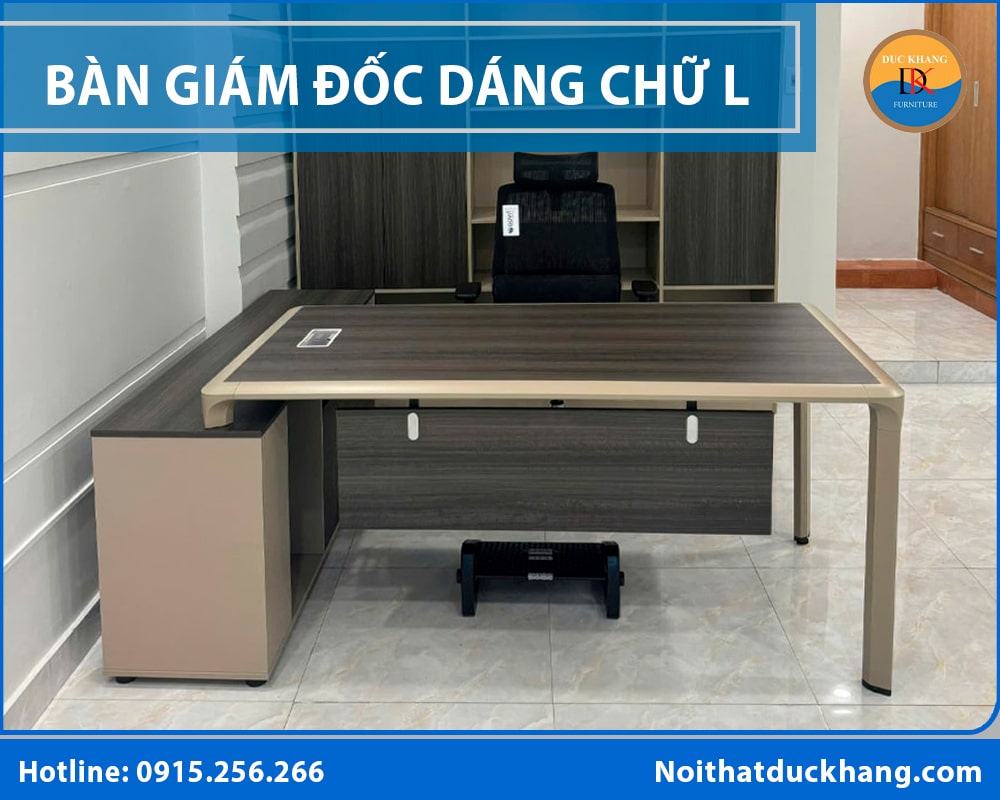 Bàn giám đốc dáng chữ L