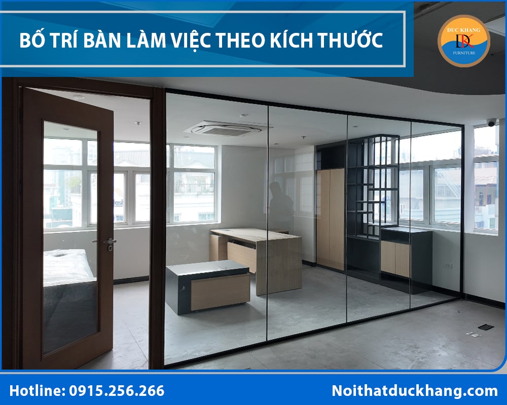 Bố trí bàn làm việc theo kích thước - Bàn 1m8 – 2m Bố trí bàn làm việc theo kích thước - Bàn 1m8 – 2m