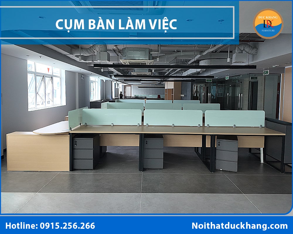 Cụm bàn làm việc Cụm bàn làm việc
