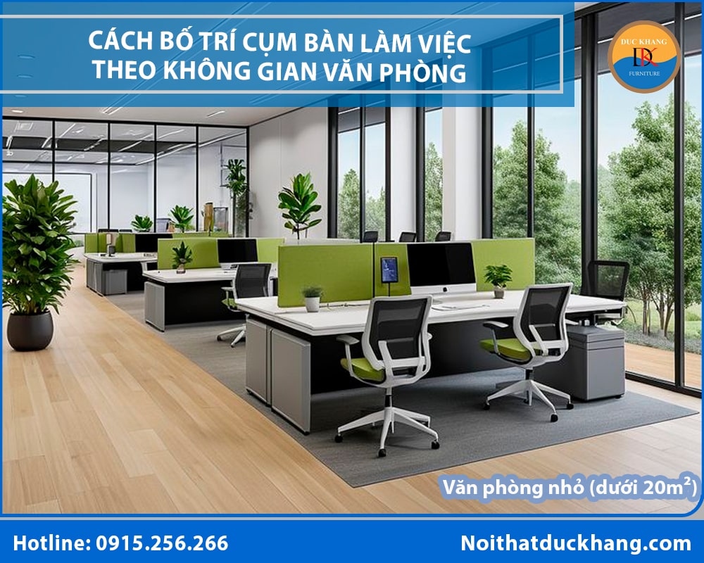 Văn phòng nhỏ (dưới 20m²)