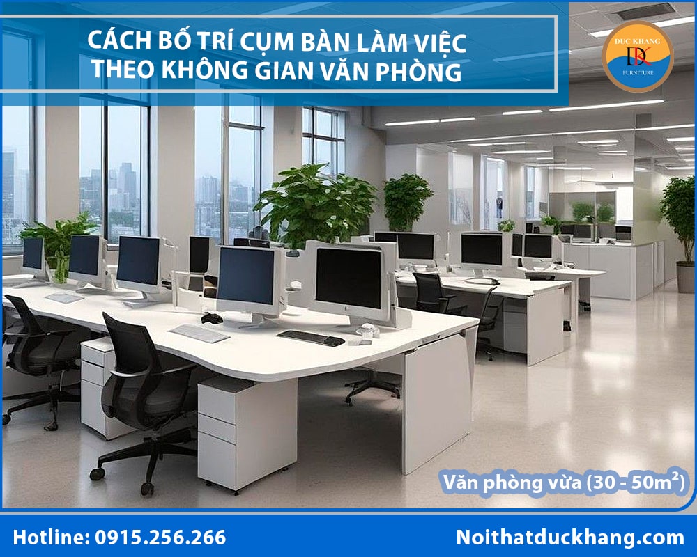 Văn phòng vừa (30 - 50m²)