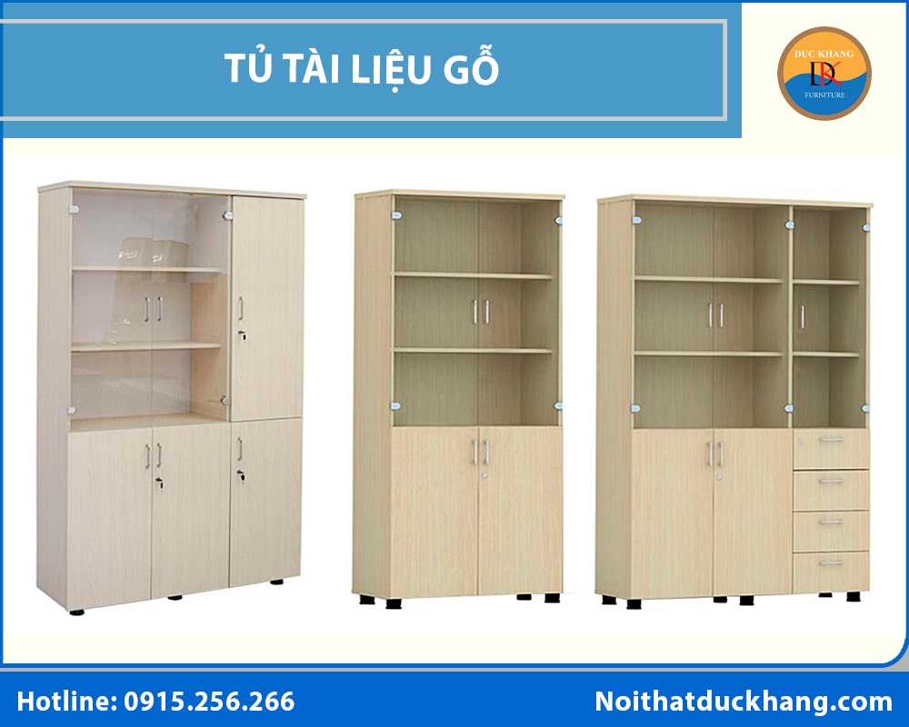 Tủ tài liệu gỗ Tủ tài liệu gỗ