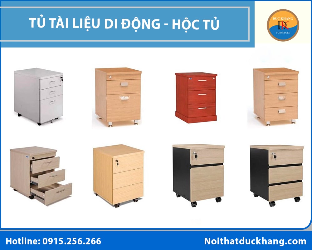 Tủ tài liệu di động - Hộc tủ Tủ tài liệu di động - Hộc tủ