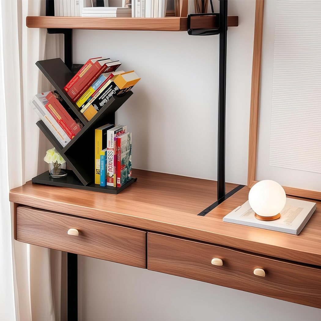 Kệ sách để bàn bằng gỗ, kiểu dáng cành cây độc đáo DKFKS03 Kệ sách để bàn bằng gỗ, kiểu dáng cành cây độc đáo DKFKS03