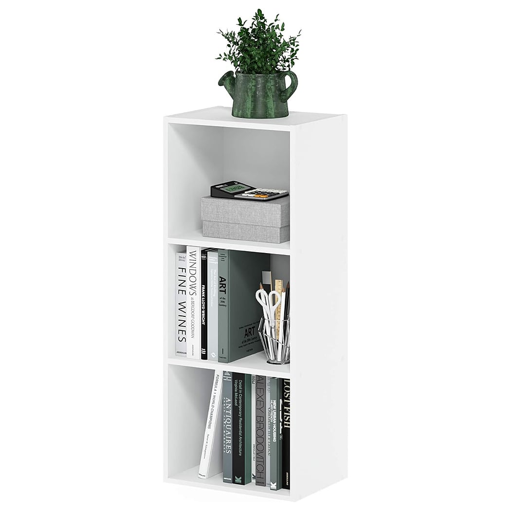 Kệ sách đứng tối giản nhỏ gọn, 3 ngăn hiện đại DKFKS04 Kệ sách đứng tối giản nhỏ gọn, 3 ngăn hiện đại DKFKS04