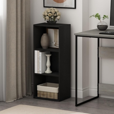 Kệ sách đứng tối giản nhỏ gọn, 3 ngăn hiện đại DKFKS04