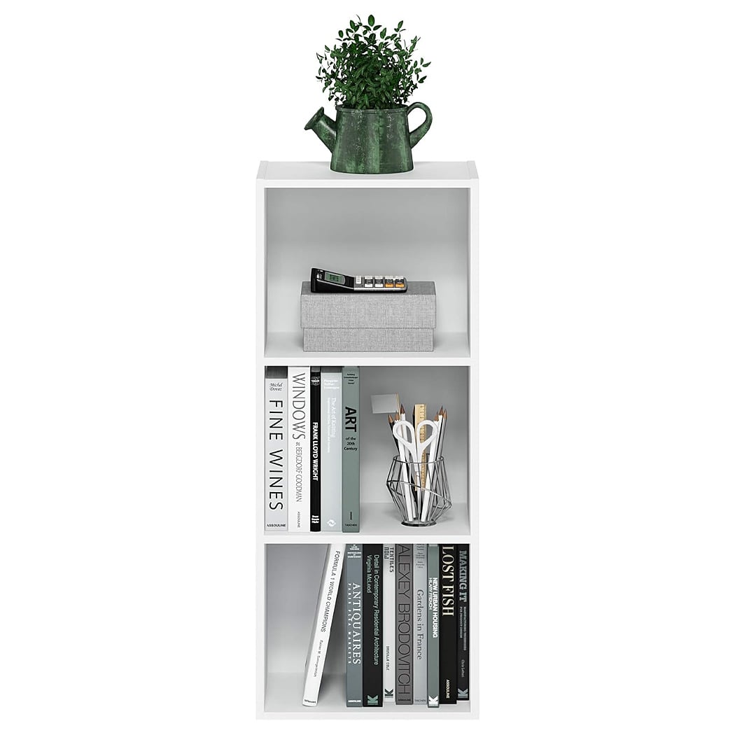 Kệ sách đứng tối giản nhỏ gọn, 3 ngăn hiện đại DKFKS04 Kệ sách đứng tối giản nhỏ gọn, 3 ngăn hiện đại DKFKS04