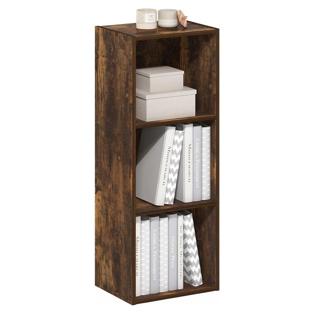 Kệ sách đứng tối giản nhỏ gọn, 3 ngăn hiện đại DKFKS04 Kệ sách đứng tối giản nhỏ gọn, 3 ngăn hiện đại DKFKS04
