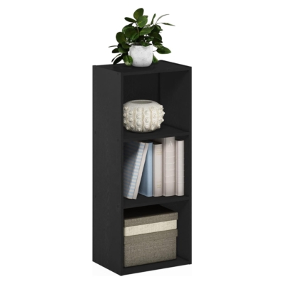 Kệ sách đứng tối giản nhỏ gọn, 3 ngăn hiện đại DKFKS04