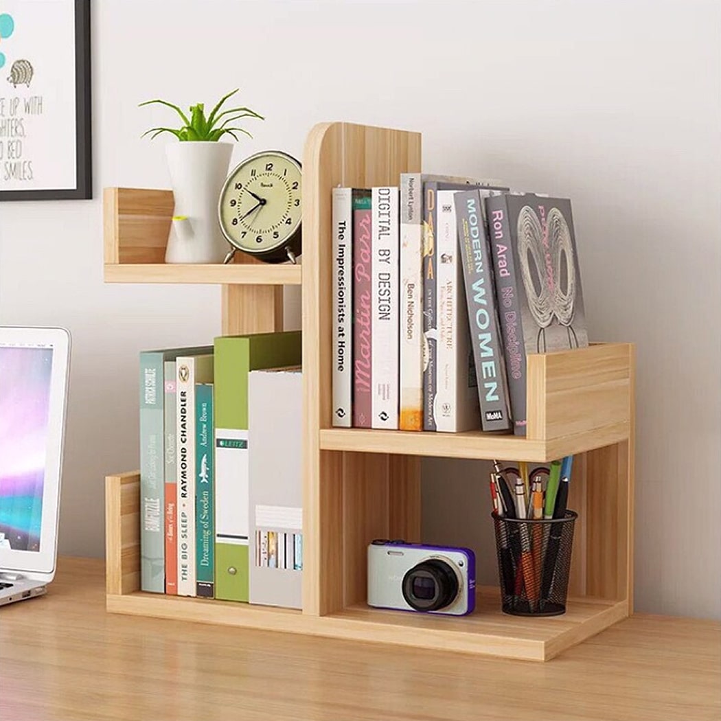 Kệ sách nhỏ để bàn kiểu dáng độc đáo, tiện lợi DKFKS07 Kệ sách nhỏ để bàn kiểu dáng độc đáo, tiện lợi DKFKS07