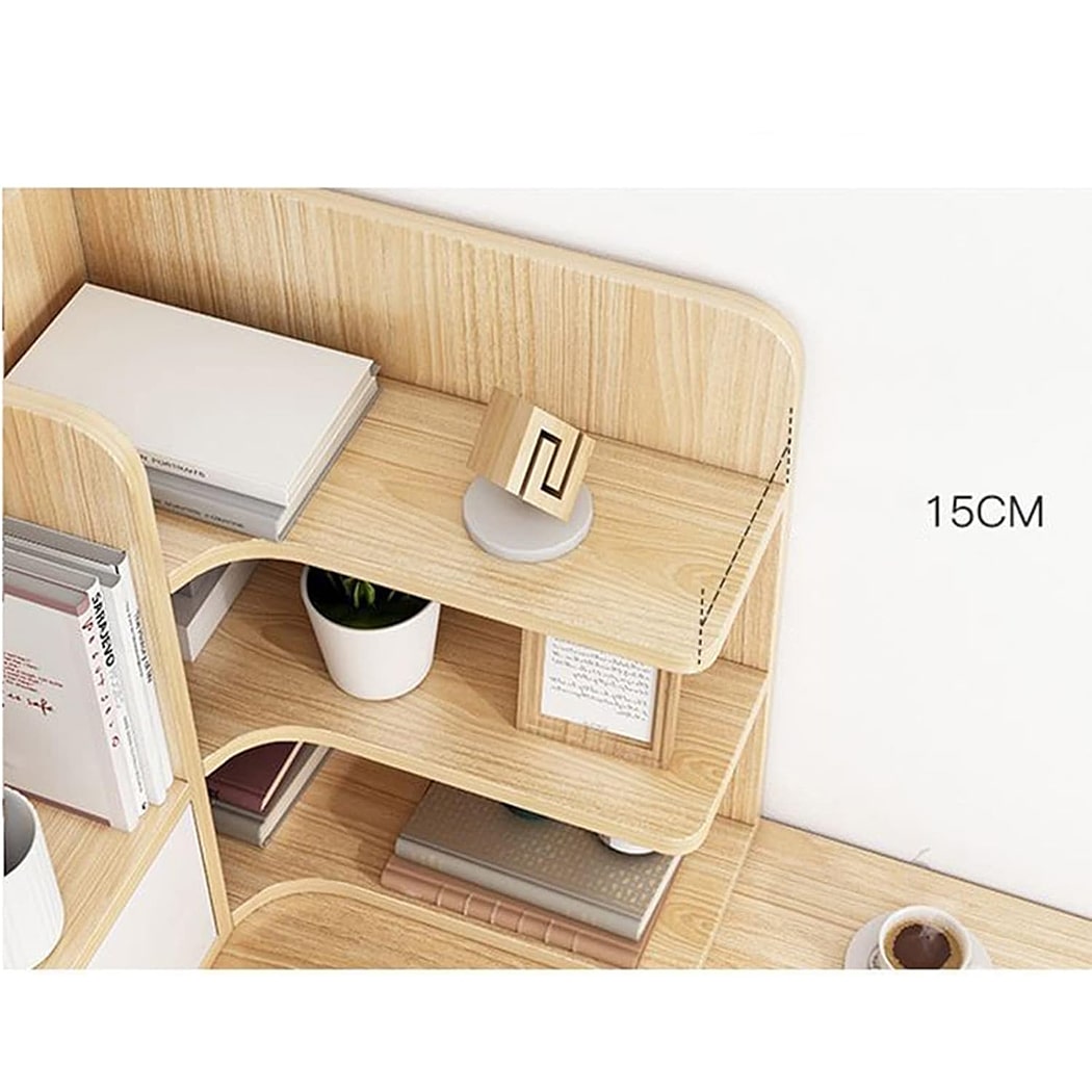 Kệ sách góc tường kết hợp ngăn kéo tiện dụng DKFKS08 Kệ sách góc tường kết hợp ngăn kéo tiện dụng DKFKS08