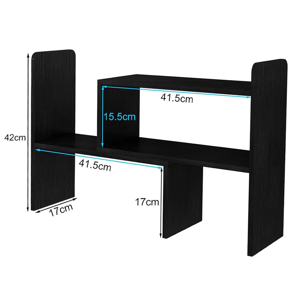 Kệ sách mini bằng gỗ để bàn phân tầng tiện lợi DKFKS10 Kệ sách mini bằng gỗ để bàn phân tầng tiện lợi DKFKS10