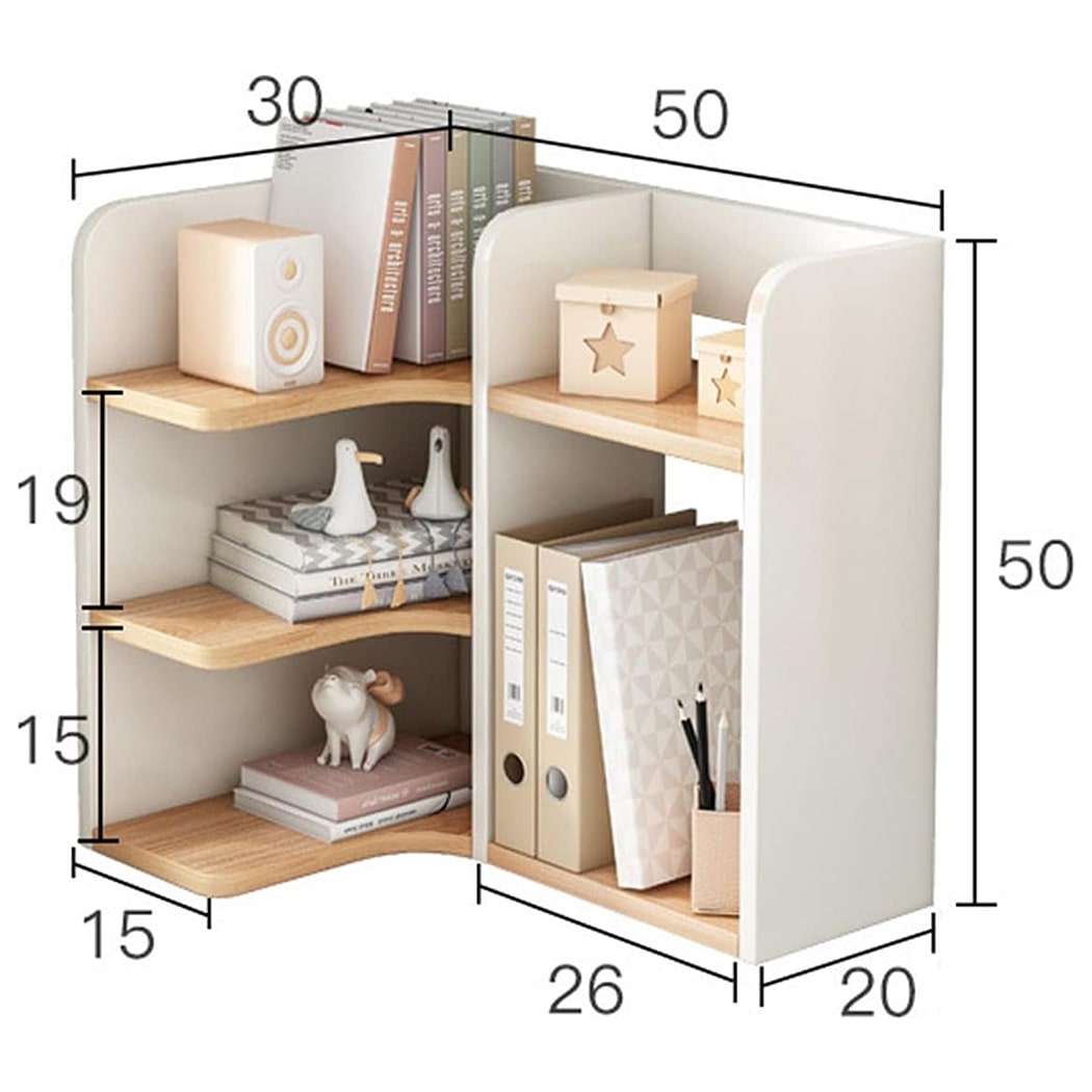 Kệ sách góc mini để bàn nhỏ gọn, đơn giản và đa năng DKFKS12 Kệ sách góc mini để bàn nhỏ gọn, đơn giản và đa năng DKFKS12