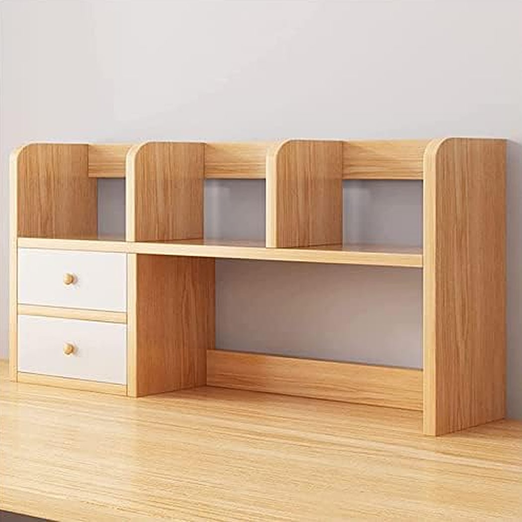 Kệ sách bàn làm việc thiết kế 2 tầng kết hợp ngăn kéo DKFKS14 Kệ sách bàn làm việc thiết kế 2 tầng kết hợp ngăn kéo DKFKS14