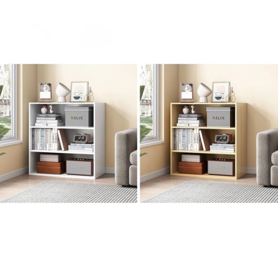 Kệ sách đẹp bằng gỗ 3 tầng, hiện đại, tiện dụng DKFKS19