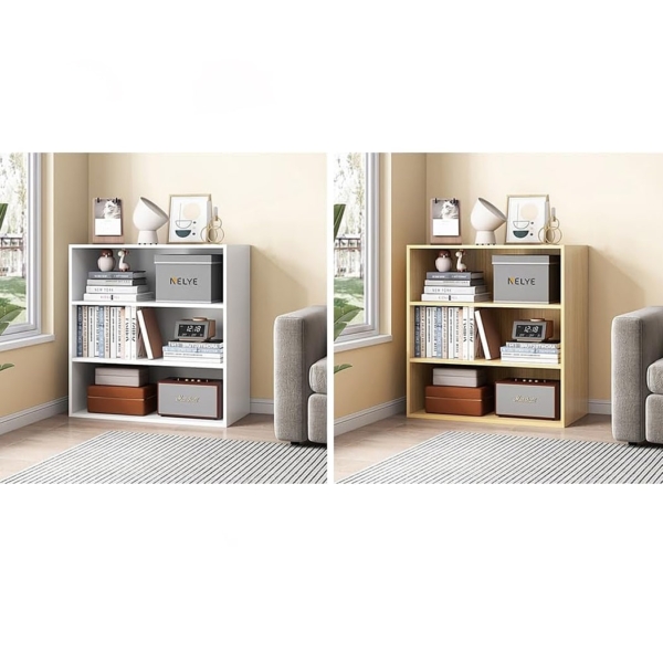 Kệ sách đẹp bằng gỗ 3 tầng, hiện đại, tiện dụng DKFKS19 Kệ sách đẹp bằng gỗ 3 tầng, hiện đại, tiện dụng DKFKS19