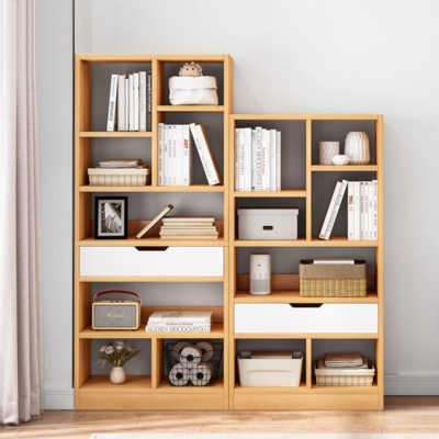 Kệ sách đứng với nhiều khoang lưu trữ dạng mở DKFKS25