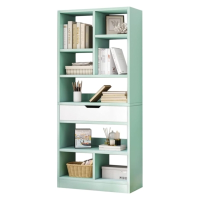 Kệ sách đứng với nhiều khoang lưu trữ dạng mở DKFKS25