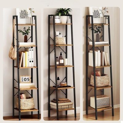 Kệ sách nhỏ dạng thang 5 tầng hiện đại DKFKS28