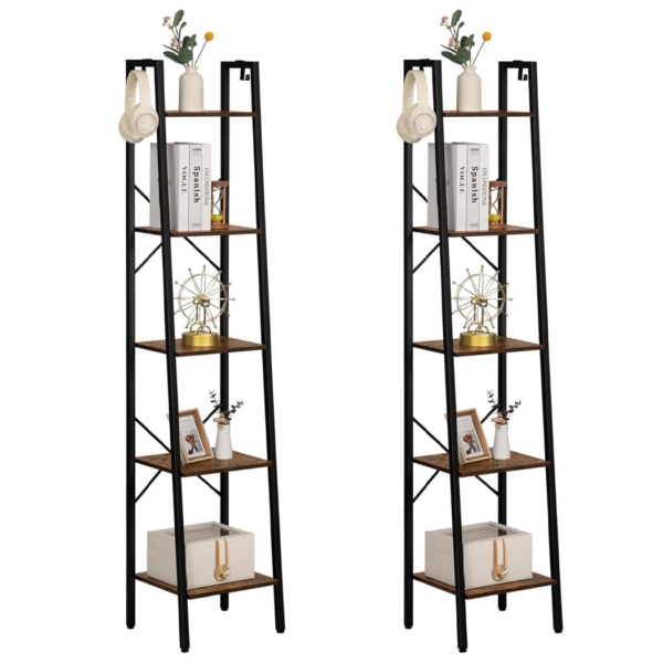 Kệ sách nhỏ dạng thang 5 tầng hiện đại DKFKS28 Kệ sách nhỏ dạng thang 5 tầng hiện đại DKFKS28