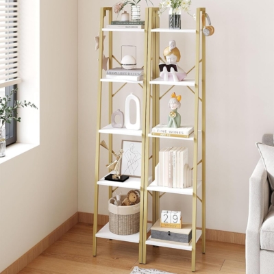 Kệ sách nhỏ dạng thang 5 tầng hiện đại DKFKS28