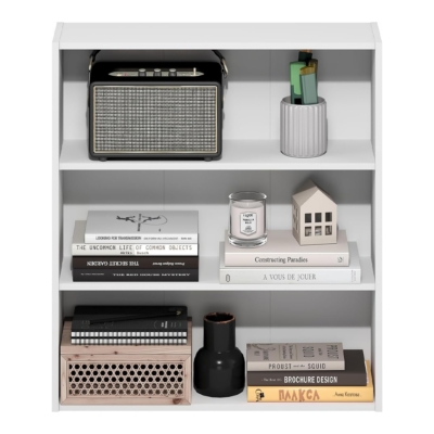 Kệ sách mini 4 khoang chứa, thiết kế khối hộp tiện lợi DKFKS31