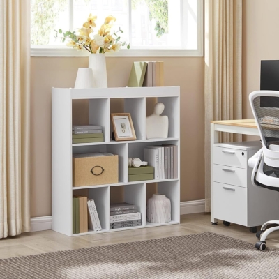 Kệ sách đẹp đa năng 8 ngăn mở - lưu trữ tối ưu DKFKS33