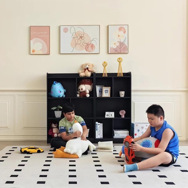 Kệ sách decor mini 6 ngăn đa năng, độc đáo DKFKS34 Kệ sách decor mini 6 ngăn đa năng, độc đáo DKFKS34