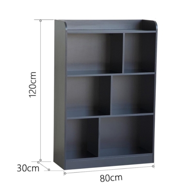 Kệ sách decor mini 6 ngăn đa năng, độc đáo DKFKS34