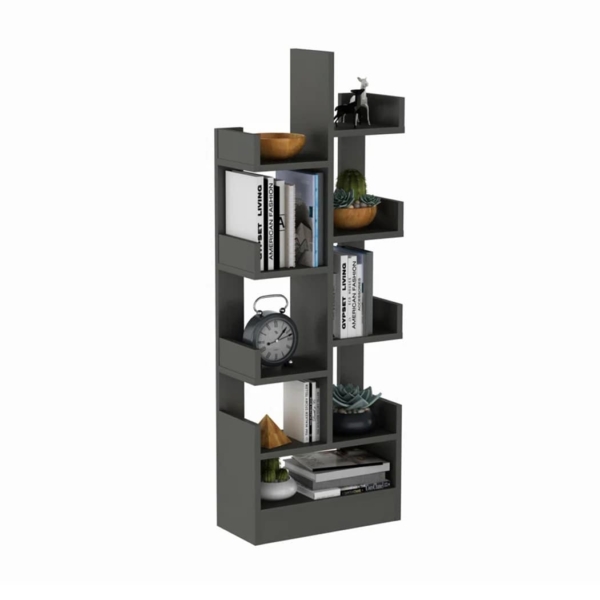 Kệ sách gỗ mini thiết kế bất đối xứng độc đáo DKFKS36 Kệ sách gỗ mini thiết kế bất đối xứng độc đáo DKFKS36