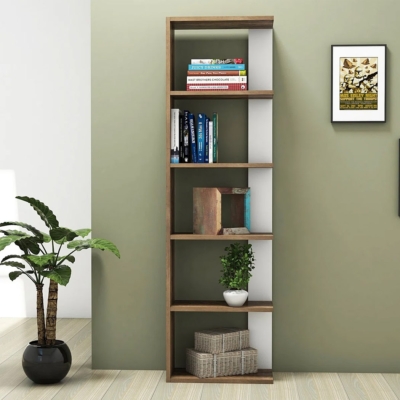 Kệ sách trang trí 5 tầng lưu trữ rộng rãi DKFKS37