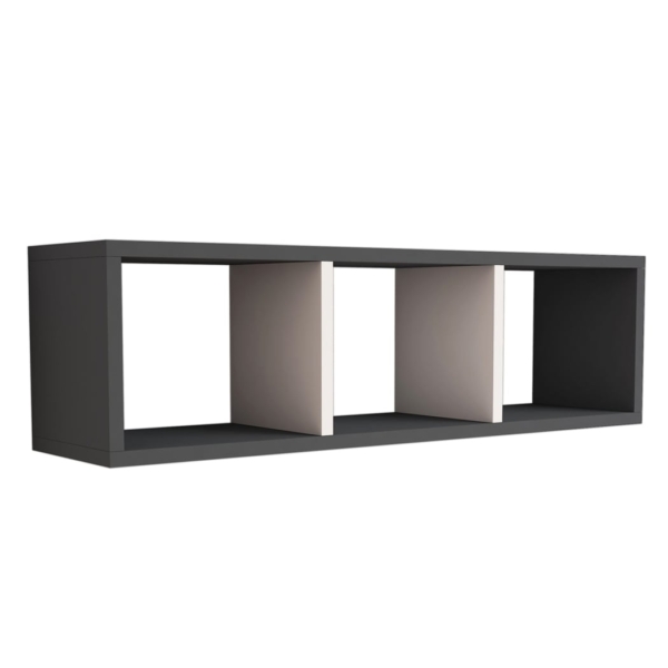 Kệ sách góc 3 ngăn treo tường hiện đại DKFKS38 Kệ sách góc 3 ngăn treo tường hiện đại DKFKS38