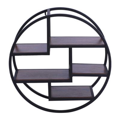 Kệ sách treo tường hình tròn độc đáo, bắt mắt DKFKS42