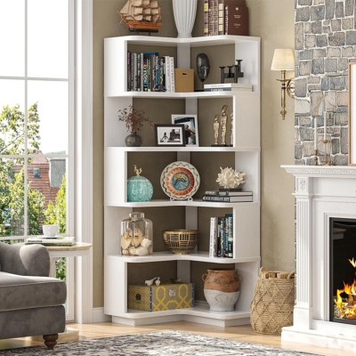 Kệ sách góc tường đa tầng, tận dụng tối đa không gian DKFKS46