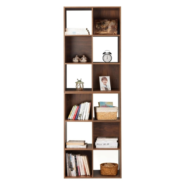 Kệ sách mini hình khối 6 ngăn lưu trữ linh hoạt DKFKS47 Kệ sách mini hình khối 6 ngăn lưu trữ linh hoạt DKFKS47