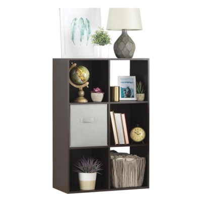 Kệ sách mini hình khối 6 ngăn lưu trữ linh hoạt DKFKS47