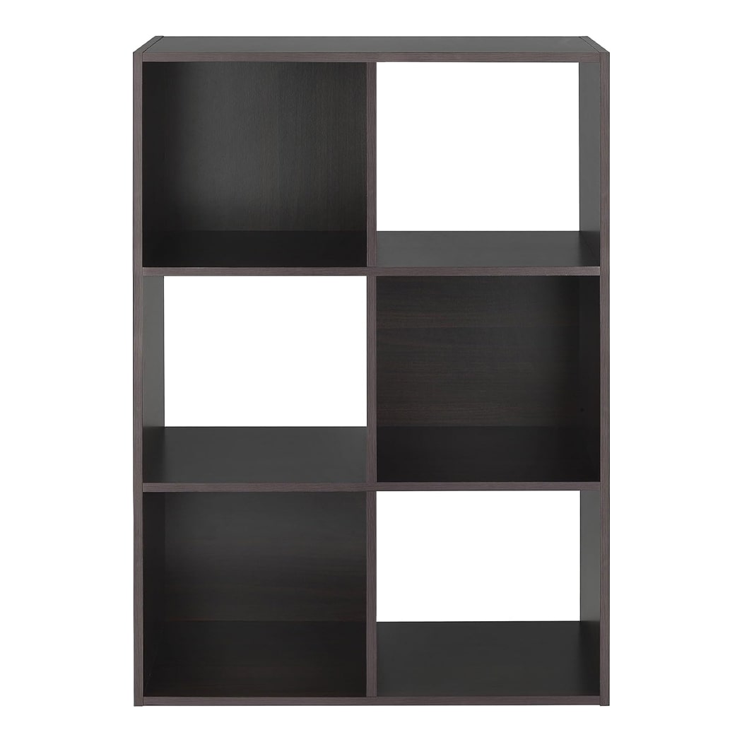 Kệ sách mini hình khối 6 ngăn lưu trữ linh hoạt DKFKS47 Kệ sách mini hình khối 6 ngăn lưu trữ linh hoạt DKFKS47