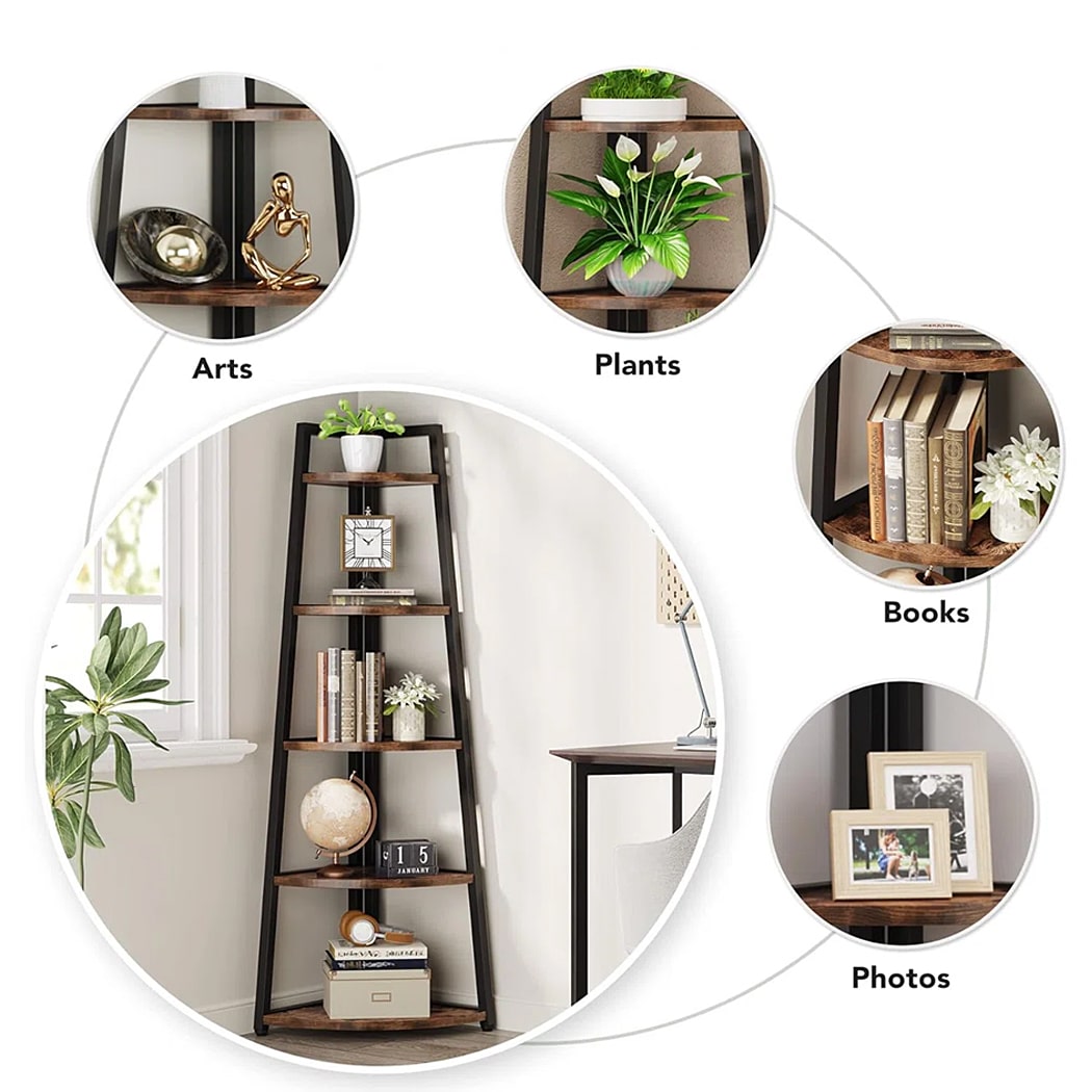 Kệ sách hình thang kết hợp thép sơn tĩnh điện và gỗ DKFKS49 Kệ sách hình thang kết hợp thép sơn tĩnh điện và gỗ DKFKS49