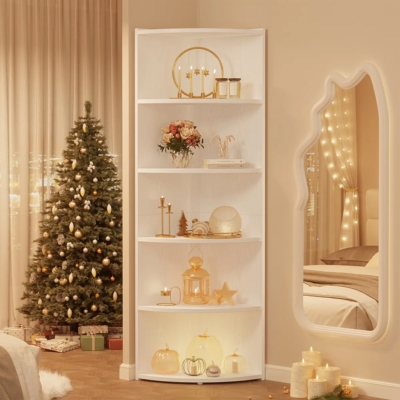 Kệ sách 5 tầng kiểu dáng hình quạt, tối ưu không gian DKFKS50