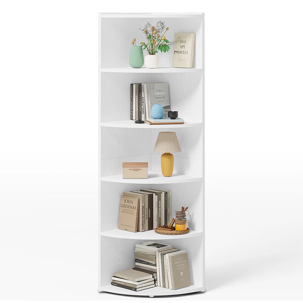 Kệ sách 5 tầng kiểu dáng hình quạt, tối ưu không gian DKFKS50 Kệ sách 5 tầng kiểu dáng hình quạt, tối ưu không gian DKFKS50