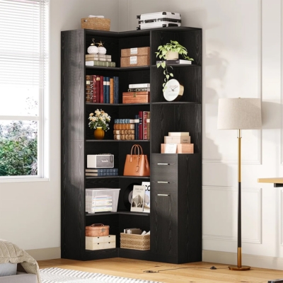 Kệ sách đẹp góc tường, 6 tầng hiện đại DKFKS51