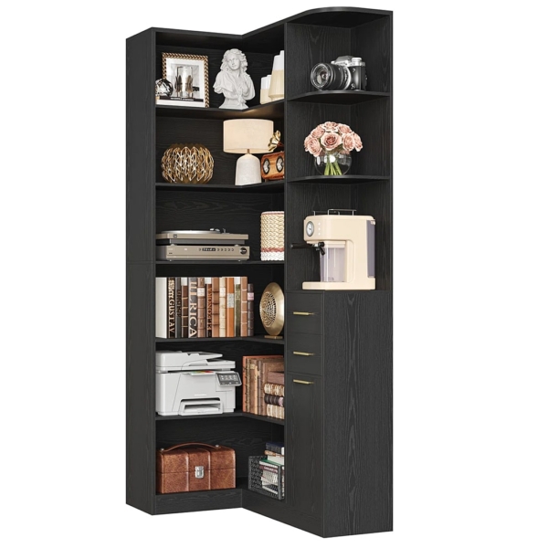 Kệ sách đẹp góc tường, 6 tầng hiện đại DKFKS51 Kệ sách đẹp góc tường, 6 tầng hiện đại DKFKS51