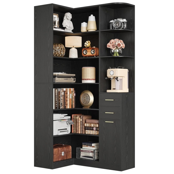 Kệ sách đẹp góc tường, 6 tầng hiện đại DKFKS51 Kệ sách đẹp góc tường, 6 tầng hiện đại DKFKS51