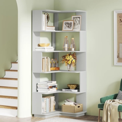 Kệ sách góc tường 5 tầng, tận dụng tối đa góc DKFKS53