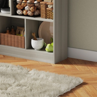 Kệ sách hiện đại bất đối xứng, 10 khoang tiện lợi DKFKS54