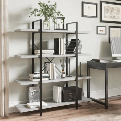 Kệ sách đơn giản 4 tầng tiện ích tối ưu không gian DKFKS55