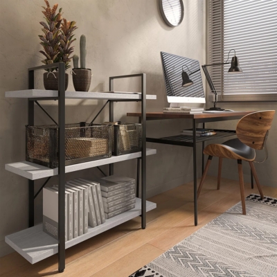 Kệ sách đơn giản 4 tầng tiện ích tối ưu không gian DKFKS55