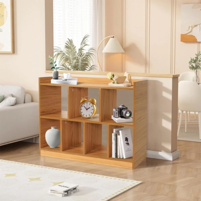 Kệ sách đầu giường 2 tầng, nhiều ngăn lưu trữ DKFKS58