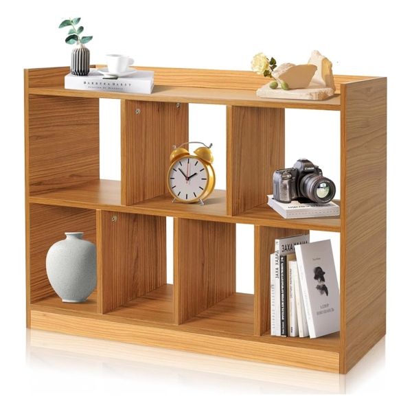 Kệ sách đầu giường 2 tầng, nhiều ngăn lưu trữ DKFKS58 Kệ sách đầu giường 2 tầng, nhiều ngăn lưu trữ DKFKS58